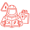 NFPA 70E training icon